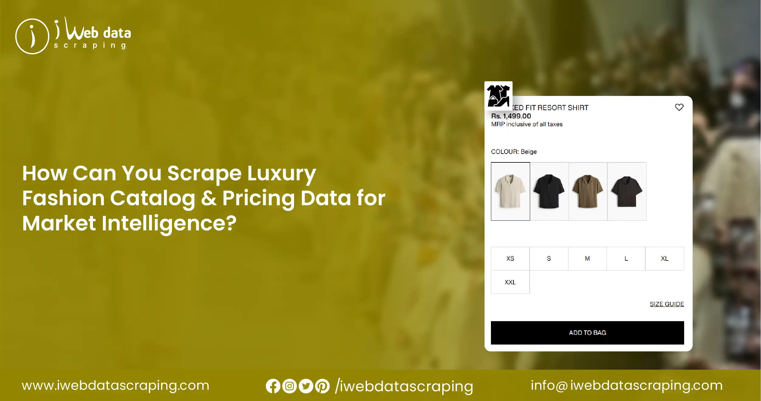 Scrape Luxury Fashion Catalog & Pricing Data for Market Intelligence